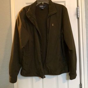 Fleece lined Polo jacket